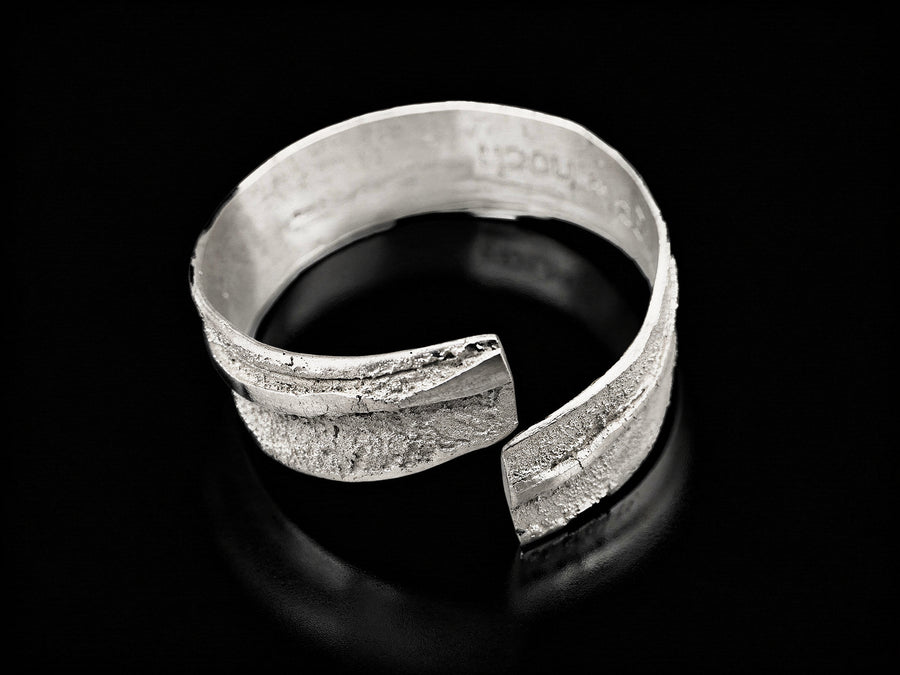 Silver Vena Bracelet