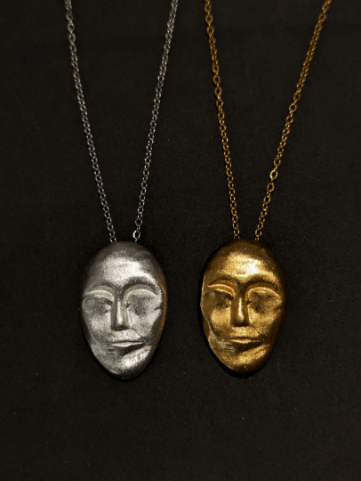 Echoes of Time Set in sterling silver with gothic design