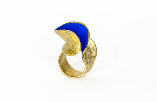 Aurum Unda Ring handcrafted in Barcelona