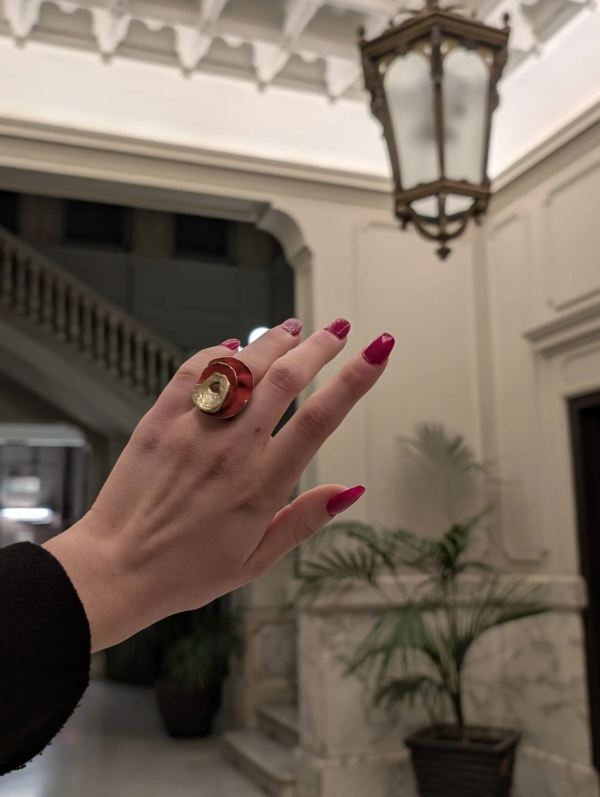 Aurum Florentia Ring handcrafted jewelry detail