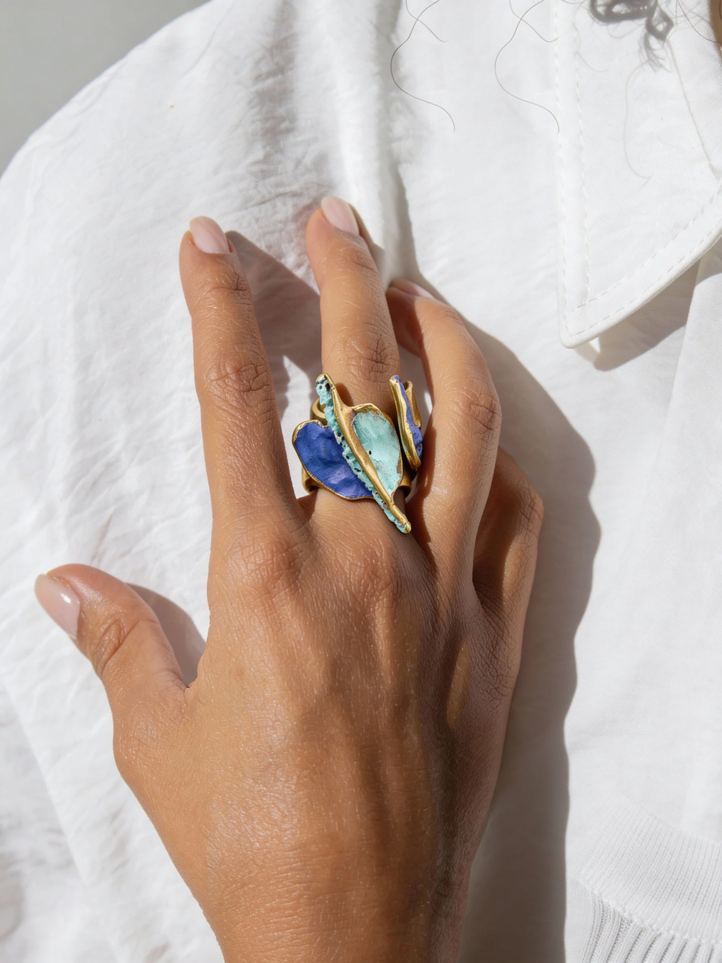 Gaudi Ring handcrafted in Barcelona