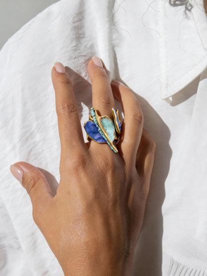 Gaudi Ring handcrafted in Barcelona