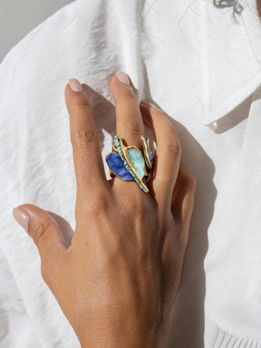 Gaudi Ring handcrafted in Barcelona