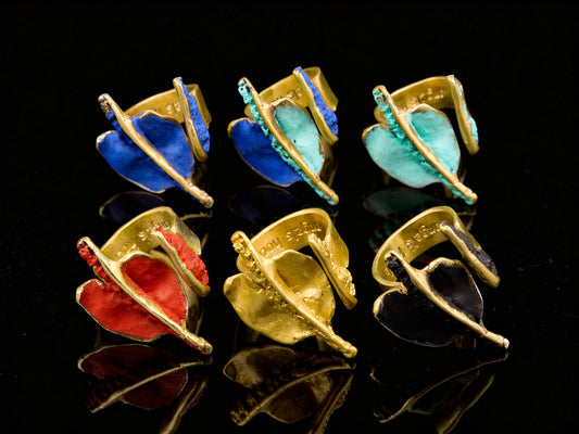 Gaudi Ring in bronze with Gaudí-inspired design