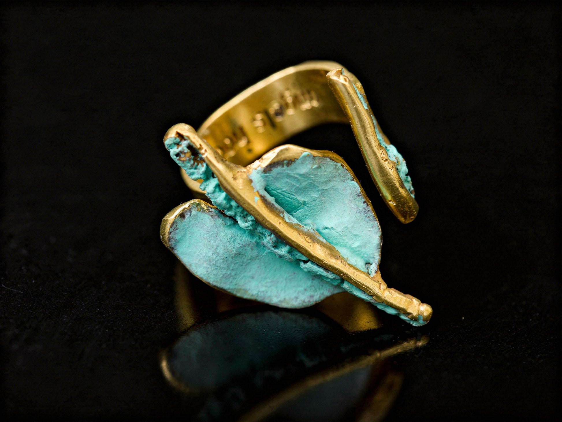 Gaudi Ring handcrafted in Barcelona