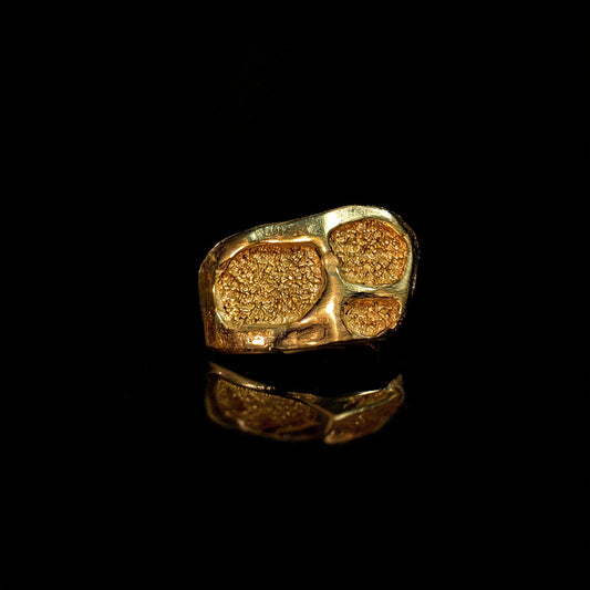 18 Karat modernistischer Gaudi-Ring