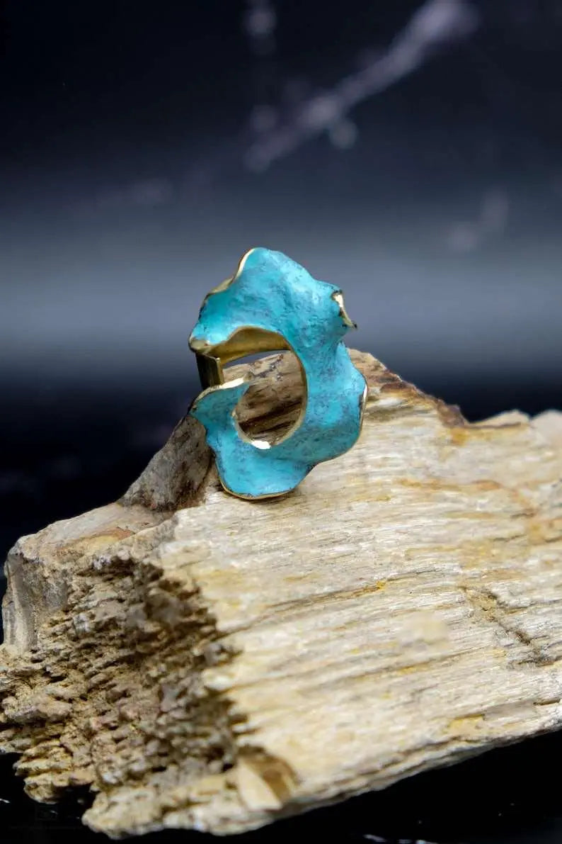 Eterna C Ring handcrafted in Barcelona