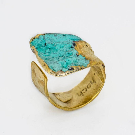 Horizon Square Ring handcrafted in Barcelona