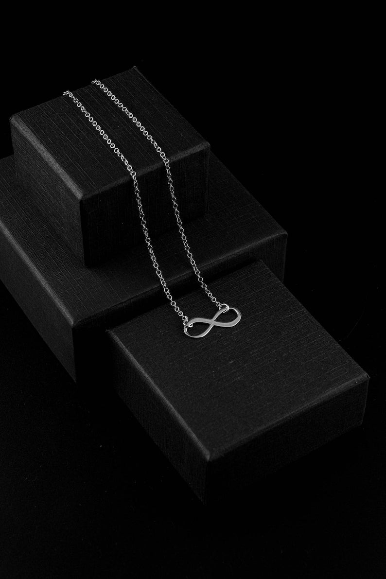 Infinity Timeless Necklace handcrafted in Barcelona