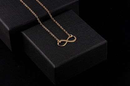 Infinity Timeless Necklace in sterling silver