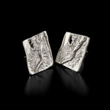 Silver Strata Earrings