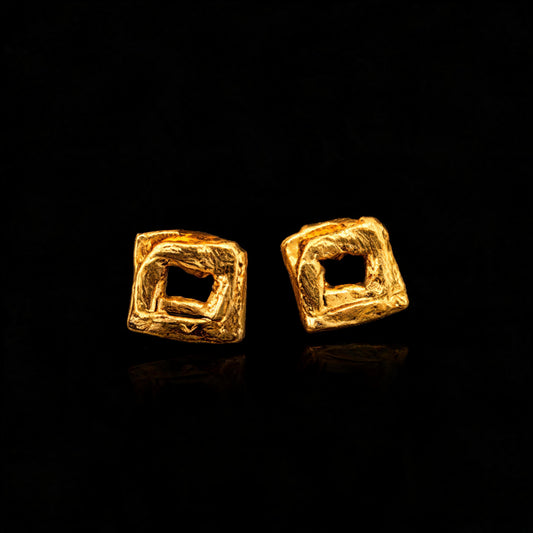 Antique Frame Earrings