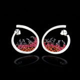 Ocean Ember Earrings