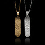 Skateboard Necklace