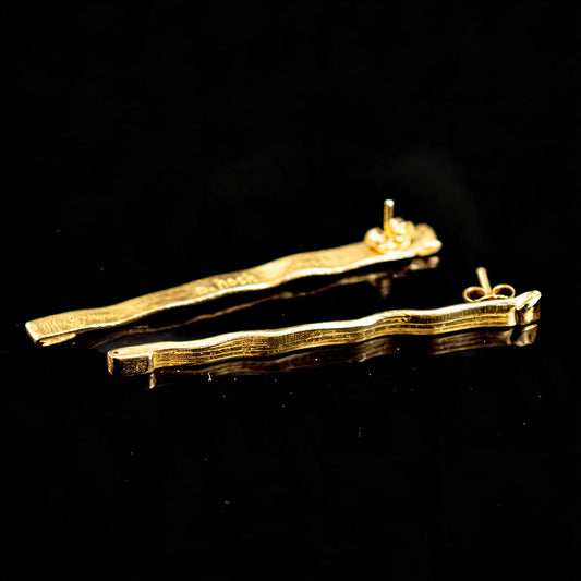 18K Aurum Linearis Earrings