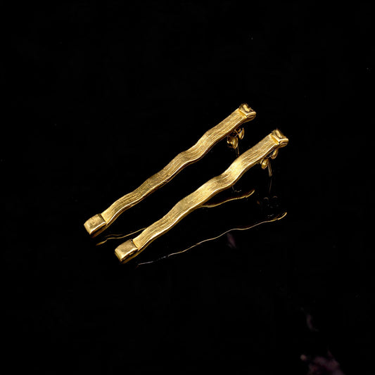18K Aurum Linearis Earrings