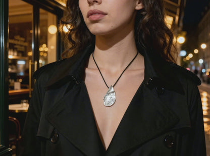 Silver Echo Necklace
